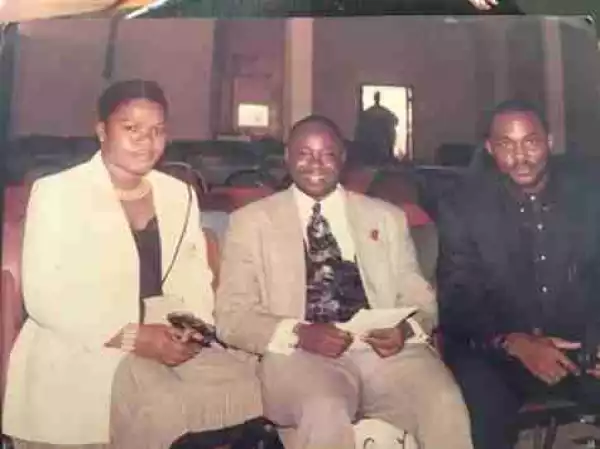 Throwback Photo Of Richard Mofe-Damijo And His Late Wife At Dele Momodu